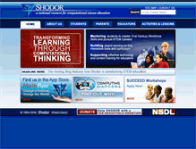Tablet Screenshot of compute2.shodor.org